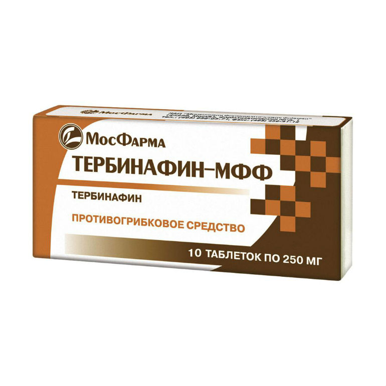 💊 Купить Тербинафин-МФФ таб. 250мг №10 - цены в аптеках СПБ | Аптека .