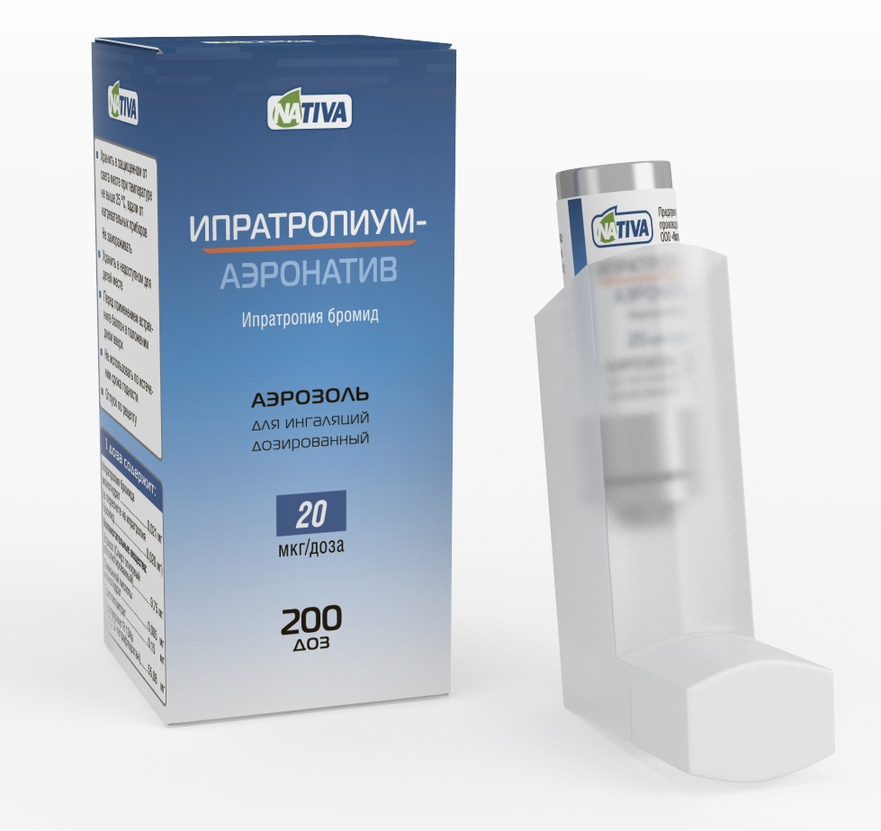 💊 Купить Ипратропиум-аэронатив - цены и наличие в аптеках СПБ | Аптека .