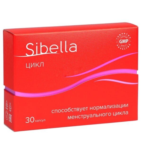 Купить SIBELLA Цикл капс. 450мг №30 - наличие в аптеках СПБ | Аптека .