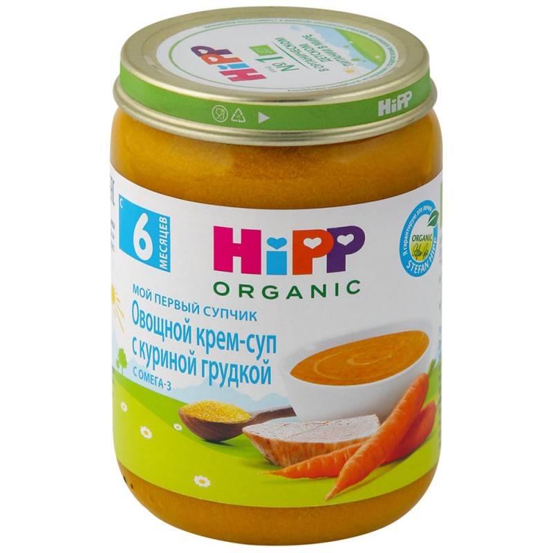 Пюре hipp мой первый супчик