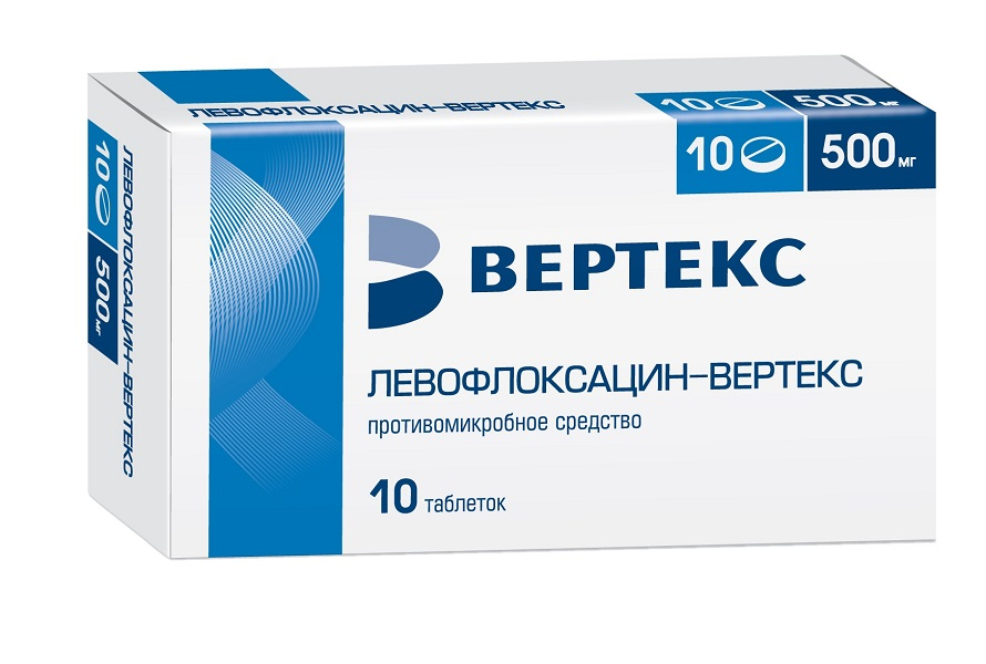 💊 Купить Левофлоксацин-Вертекс - цены и наличие в аптеках СПБ | Аптека .