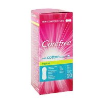 Прокладки гигиенические CAREFREE Cotton Fresh №20