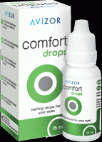 Капли для контактных линз увлажняющие AVIZOR Comfort Drops 15мл