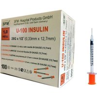 Шприц инсулиновый