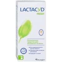 Лактацид Fresh (свежесть) гель д/интимной гигиены (молочная кислота, део-активный комплекс, ментол) 200мл
