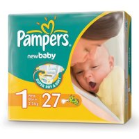 Подгузники PAMPERS New Baby Newborn (2-5кг) №27