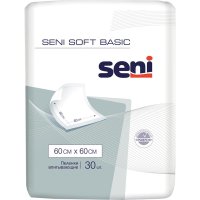Пеленка SENI SOFT BASIC 60х60см №30
