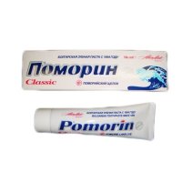 Зубная паста ПОМОРИН классик б/фтора 75г