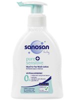 Масло детское SANOSAN Pure+Sensitiv Olbad д/купания малыша 200мл