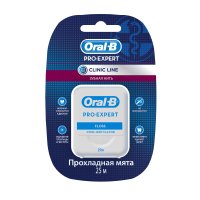 Зубная нить ORAL-B Clinicline Прохладная мята 25м