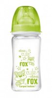 Бутылочка детская CANPOL BABIES 240мл стекло зелен. (арт. 250930105)