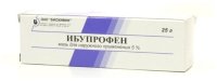 Ибупрофен туба(мазь д/наружн. прим.) 5% 25г №1
