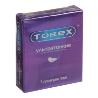 Презерватив TOREX ультратонкие глад. №3