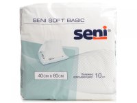 Пеленка SENI SOFT BASIC 40х60см №10