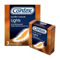 Презерватив CONTEX №3 Lights (особо тонкие)