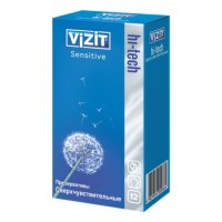 Презерватив VIZIT Hi-Tech Sensitive (сверхчувствительный) №12