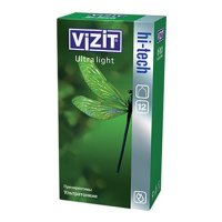 Презерватив VIZIT Hi-Tech Ultra Light (ультратонкие) №12
