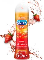 Гель-смазка DUREX Play Sweet Strawberry с ароматом клубники 50мл
