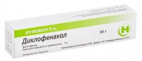 Диклофенакол туба(крем д/наружн. прим.) 1% 20г