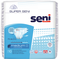 Подгузники для взрослых SUPER SENI AIR Medium №10