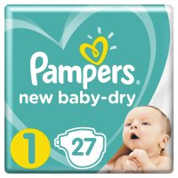 Подгузники PAMPERS New Baby Dry (2-5кг) №27