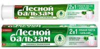 Зубная паста ЛЕСНОЙ БАЛЬЗАМ "2в1" с бальзамом для десен 75мл