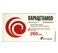 Парацетамол-Альтфарм супп. рект. 250мг №10