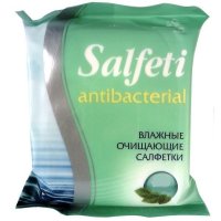 Салфетки SALFETI Family влажн. с антибакт. эффектом №30