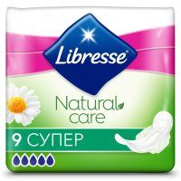 Прокладки гигиенические LIBRESSE Natural Super Care №9