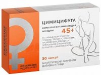 Цимицифуга с комплексом витаминов д/женщин 45+