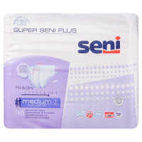 Подгузники для взрослых SUPER SENI AIR PLUS Medium №10
