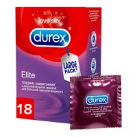 Презерватив DUREX Elite (ультратонкие со смазкой) №18
