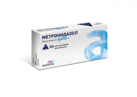 Метронидазол супп. ваг. 500мг №10