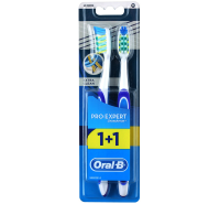 Зубная щетка ORAL-B Pro-Expert Все в одном 40 средн. (1 + 1)