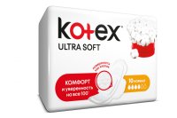 Прокладки гигиенические KOTEX Ultra Soft Normal №10
