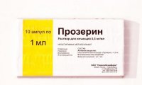 Прозерин амп.(р-р д/ин.) 0,5мг/мл 1мл №10