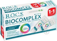 Зубная паста РОКС Биокомплекс Активная защита 94г (1+1)