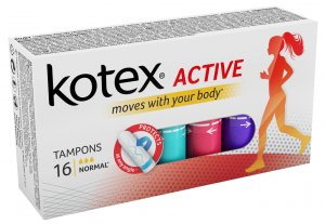 Тампоны гигиенические KOTEX Active Normal №16