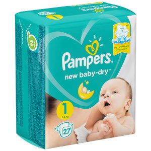 Подгузники PAMPERS New Baby Dry Newborn 1 (2-5кг) №27