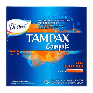 Тампоны гигиенические TAMPAX Compak Super Plus №16