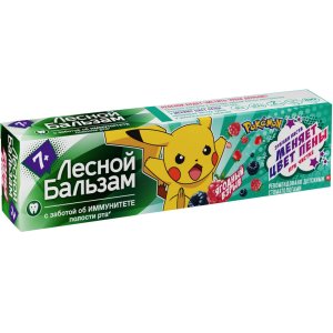 Зубная паста детская ЛЕСНОЙ БАЛЬЗАМ (с 7лет) 50мл