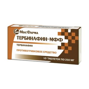 Тербинафин-МФФ таб. 250мг №10