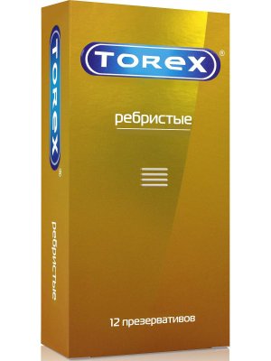 Презерватив TOREX ребрист. №12