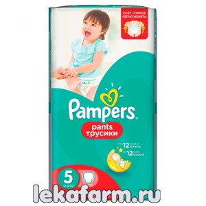 Подгузники-трусики PAMPERS Pants (11-18кг) №14