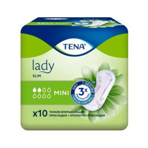 Прокладки гигиенические TENA Lady Slim Mini п/недерж. №10
