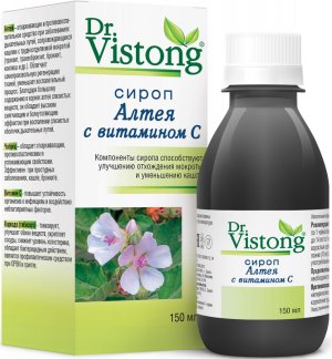Сироп Dr. VISTONG алтея с витамином С 150мл