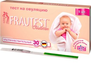 Тест на овуляцию FRAUTEST Planning + тест на беременность №5+2