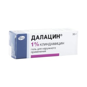 Далацин туба(гель д/наружн. прим.) 1% 30г №1