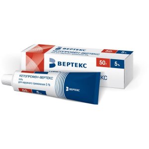 Кетопрофен-Верте туба(гель д/наружн. прим.) 5% 50г №1