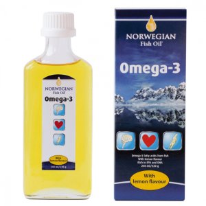 Норвегиан Фиш Оил Омега-3 Лимон